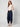 Balloon Pants Navy – three-quarter
