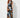 Patterned Pleated Waist Dress – full length