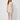 Lace Trim Dress Cream – full length