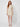 Lace Trim Dress Cream – full length