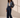 Kaira Navy Crinkle Jacket