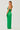Emerald Green Strapless Evening Gown in Green