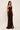 Strapless Front-Slit Sequin Gown in Burgundy