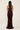 Strapless Front-Slit Sequin Gown in Burgundy