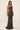 Strapless Mermaid Paillette Gown in Brown