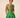 Tria Green Micro-Floral Top