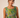 Tria Green Micro-Floral Top