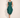 Peydo Teal Triple-Collar Dress