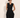 Peydo Black Triple-Collar Dress