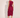 Peydo Burgundy Triple-Collar Dress