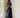 Linen Pleated Cover Navy
