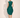 Peydo Teal Triple-Collar Dress