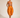 Doman Orange Pencil Skirt