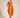 Doman Orange Pencil Skirt