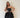 Butterfly Low Cut Dress black