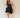 Butterfly Low Cut Dress black