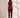 Tosha Burgundy Cowl-Neck Top