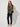 Black & green panbeh vest – three-quarter
