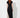 RM Wave Pleated Black Skirt – back
