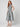 dusty melania dress – three-quarter