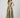 gold melania dress – three-quarter