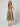 dusty melania dress – three-quarter