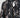 Black Harir Dress – neckline and floral detail