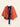 SR345 coral-orange batik kimono jacket - front real photo