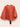 SR345 coral-orange batik kimono jacket - back real photo