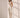 Gold yaqe shol top – cream-gold set, full length