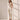 Gold yaqe shol top – cream-gold set, full length