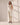 Gold yaqe shol top – cream-gold set, full length