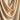 Gold yaqe shol top – cowl drape detail