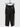 Black bide pants – front detail (studio)