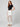 White bide pants – three-quarter