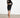 Cut-Out Top & Skirt Set – Black