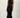 Ribbed Midi Dress – Black