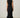 Ribbed Midi Dress – Black