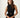 Ribbed Midi Dress – Black
