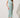 Water Green Ribbed Midi Dress