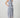 Striped Halter Midi Dress – Blue & White