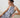 Striped Halter Midi Dress – Blue & White