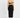 Strapless Two-Tone Midi Dress – Green & Black