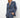 Pinstripe Tailored Blazer – Blue