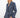 Pinstripe Tailored Blazer – Blue