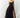 Black Tulle Evening Dress with Slit