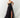 Black Tulle Evening Dress with Slit