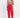 Tailored Cropped Trousers – Red