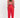 Tailored Cropped Trousers – Red