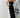 Draped Satin Midi Skirt – Black